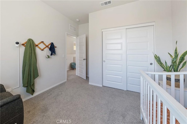 19465 Brush Creek Way, Lake Elsinore, CA 92532 - bedroom with carpet flooring, a closet, and a crib