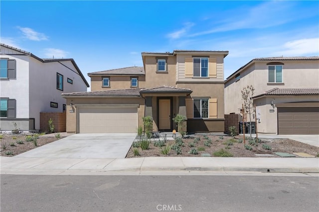 19465 Brush Creek Way, Lake Elsinore, CA 92532 - view of front facade featuring stucco siding and driveway