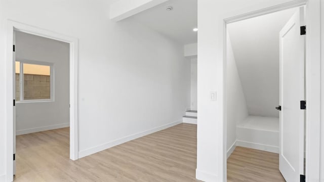 5122 Coban St, San Diego, CA 92114 - hallway featuring light wood finished floors