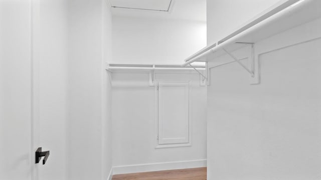 5122 Coban St, San Diego, CA 92114 - walk in closet featuring light wood-type flooring