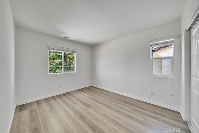 9370 Bistro Pl, Rancho Cucamonga, CA 91730 - empty room featuring light wood-style flooring and baseboards