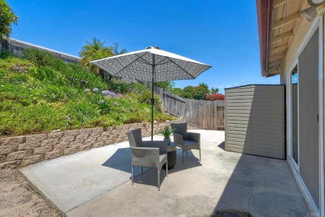 4110 Lewis St, Oceanside, CA 92056 - fenced backyard featuring a patio area