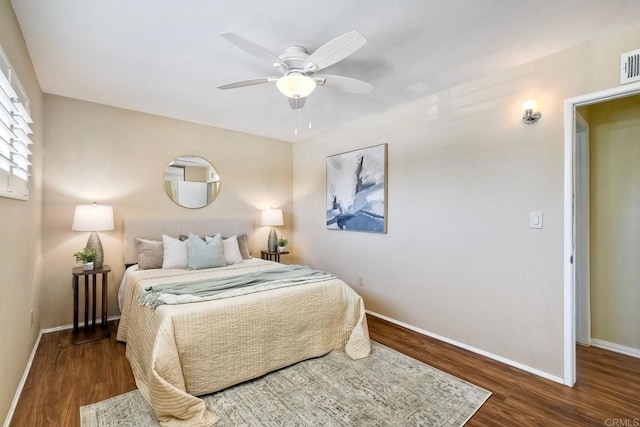4110 Lewis St, Oceanside, CA 92056 - bedroom featuring wood finished floors and a ceiling fan