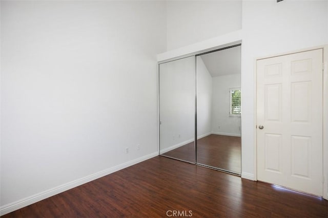 15 Havre Ct, Lake Forest, CA 92610 - unfurnished bedroom with wood finished floors and a closet