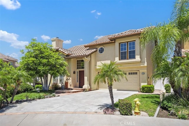 15 Havre Ct, Lake Forest, CA 92610 - mediterranean / spanish home with a tiled roof, driveway, stucco siding, and a garage