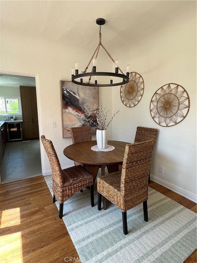 2030 Jefferson Dr, Pasadena, CA 91104 - dining room with wood finished floors and baseboards