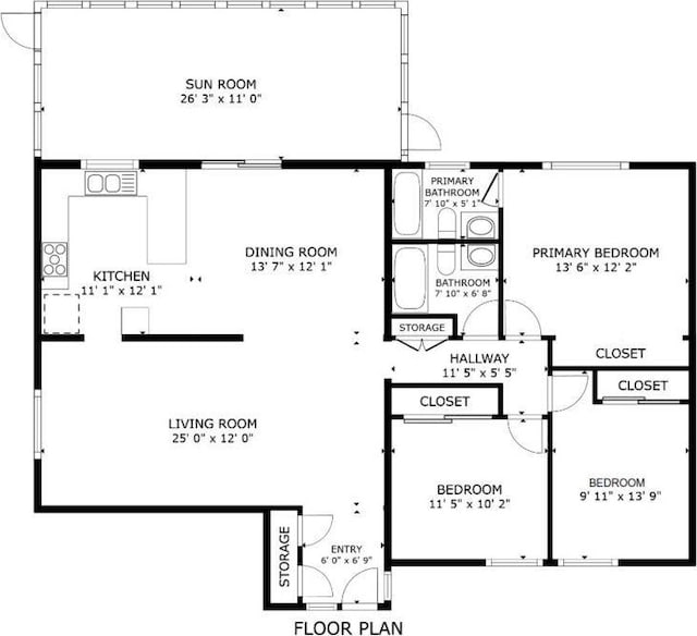 2549 Esperanza St, San Bernardino, CA 92410 - view of home floor plan