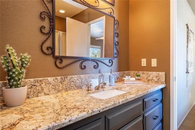 8075 Quail Trl, Yucca Valley, CA 92284 - bathroom with vanity