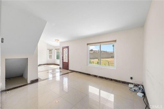 37338 Salem Ct, Palmdale, CA 93550 - unfurnished room with plenty of natural light and lofted ceiling