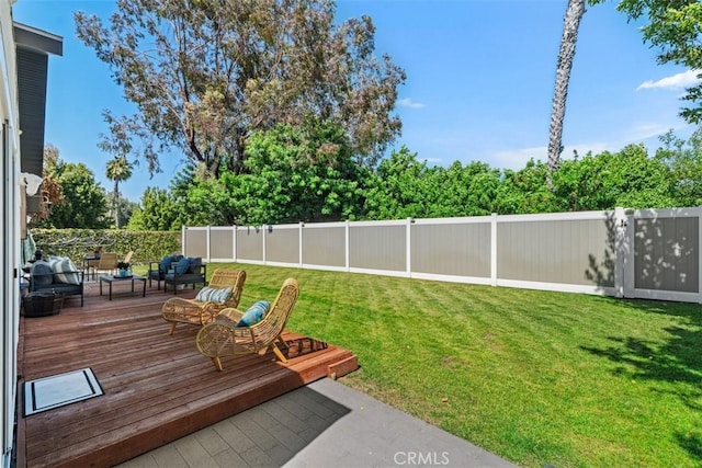 32772 Shipside Dr, Dana Point, CA 92629 - fenced backyard with a wooden deck