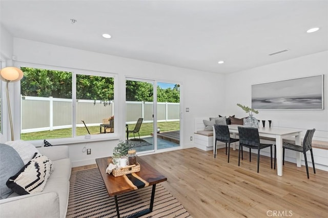 32772 Shipside Dr, Dana Point, CA 92629 - living area featuring wood finished floors and recessed lighting