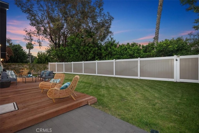 32772 Shipside Dr, Dana Point, CA 92629 - fenced backyard featuring a deck
