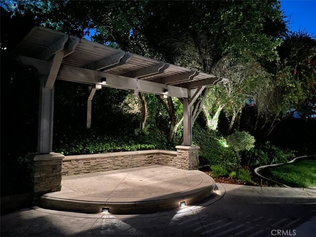 20158 Barnard Ave, Walnut, CA 91789 - view of patio with a pergola