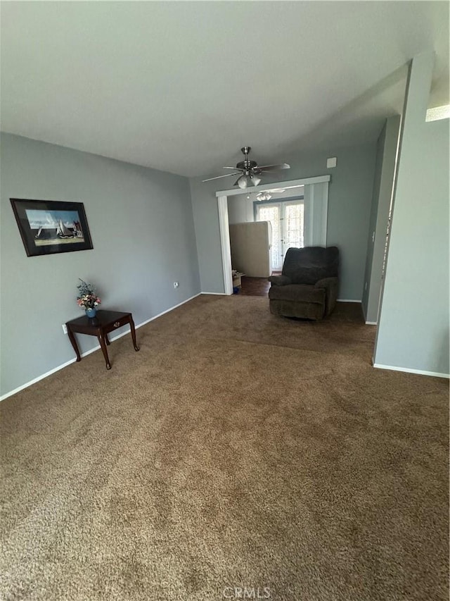 27102 Capilano Dr, Menifee, CA 92586 - unfurnished room featuring ceiling fan and carpet floors