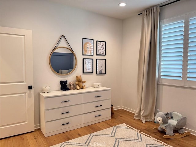 28524 Songbird Way, Saugus, CA 91350 - living area featuring light wood-style flooring and recessed lighting