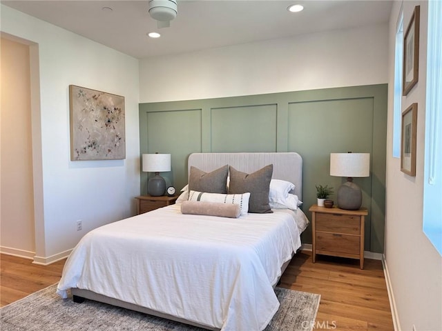 28524 Songbird Way, Saugus, CA 91350 - bedroom with wood finished floors and recessed lighting