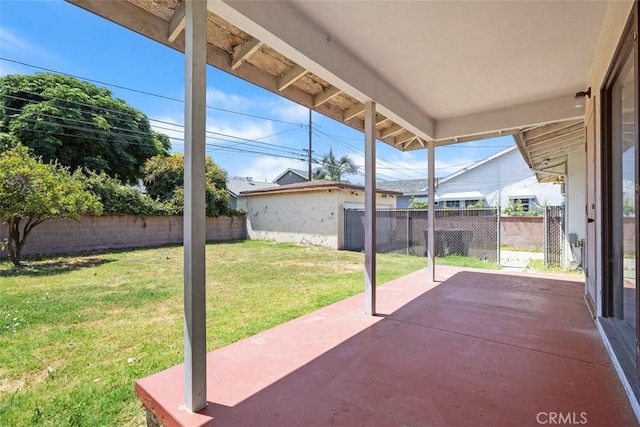 2729 N Studebaker Rd, Long Beach, CA 90815 - fenced backyard featuring a patio
