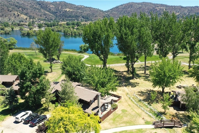 77 Meadow Lakes Dr, Tehachapi, CA 93561 - bird's eye view of a water and mountain view