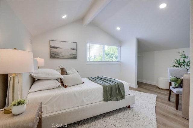 14632 Kimberly Cir, Tustin, CA 92780 - bedroom with light wood-style floors and recessed lighting