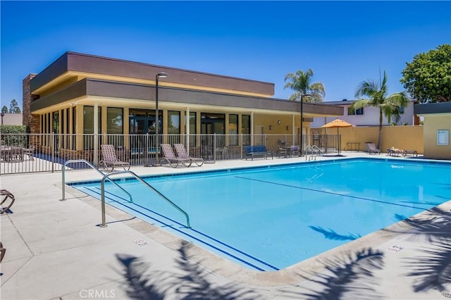 14632 Kimberly Cir, Tustin, CA 92780 - community pool with a patio area