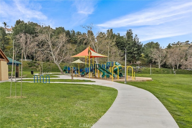 3681 Foxplain Rd, Corona, CA 92882 - communal playground featuring a yard