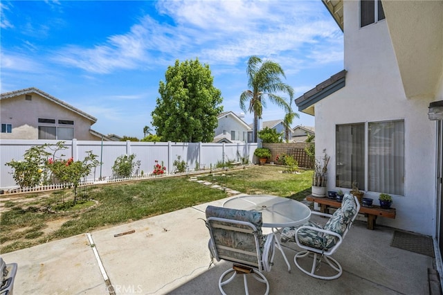 3681 Foxplain Rd, Corona, CA 92882 - fenced backyard with a patio