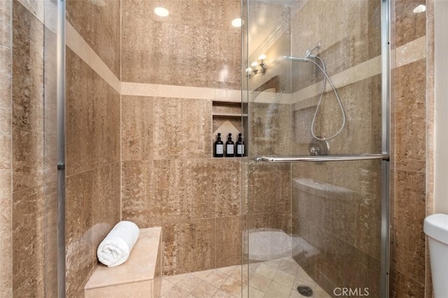 2421473 El Pilar, Laguna Niguel, CA 92677 - bathroom featuring a shower stall