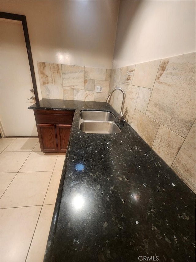 12138 Magnolia St, El Monte, CA 91732 - kitchen featuring a sink and light tile patterned flooring