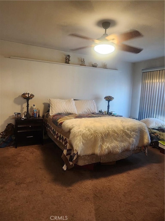 12138 Magnolia St, El Monte, CA 91732 - bedroom featuring carpet flooring and a ceiling fan