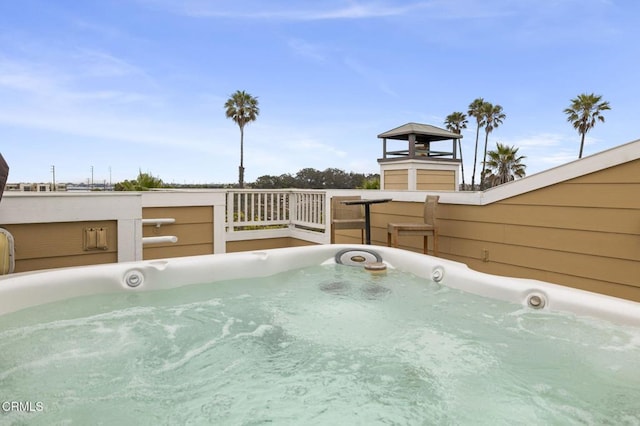 5000 Terramar Way, Oxnard, CA 93035 - view of swimming pool featuring a hot tub
