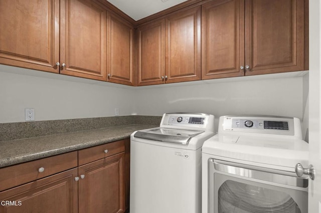 5000 Terramar Way, Oxnard, CA 93035 - laundry area featuring cabinet space and washing machine and clothes dryer