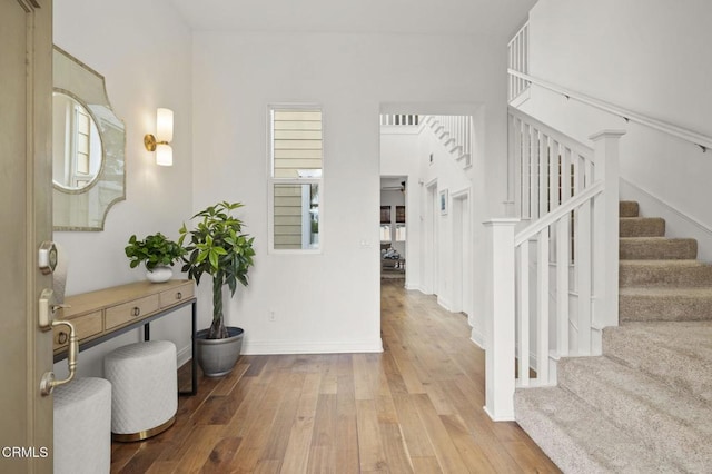 5000 Terramar Way, Oxnard, CA 93035 - entrance foyer featuring stairs and hardwood / wood-style flooring