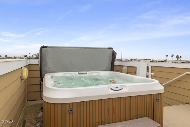 5000 Terramar Way, Oxnard, CA 93035 - view of patio / terrace with a hot tub