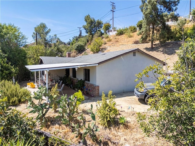 138 Banbridge Ave, La Puente, CA 91744 - view of front facade featuring stucco siding and a patio