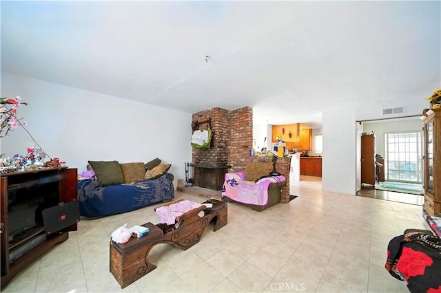 138 Banbridge Ave, La Puente, CA 91744 - living area with light tile patterned flooring