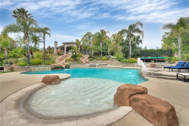 6236 Ashton Pl, Rancho Cucamonga, CA 91739 - outdoor pool featuring a patio area