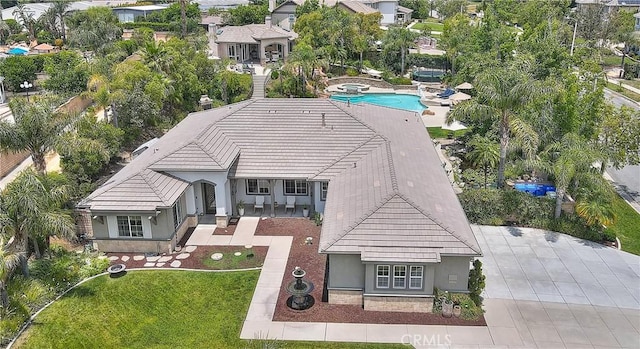 6236 Ashton Pl, Rancho Cucamonga, CA 91739 - view of subject property featuring a pool