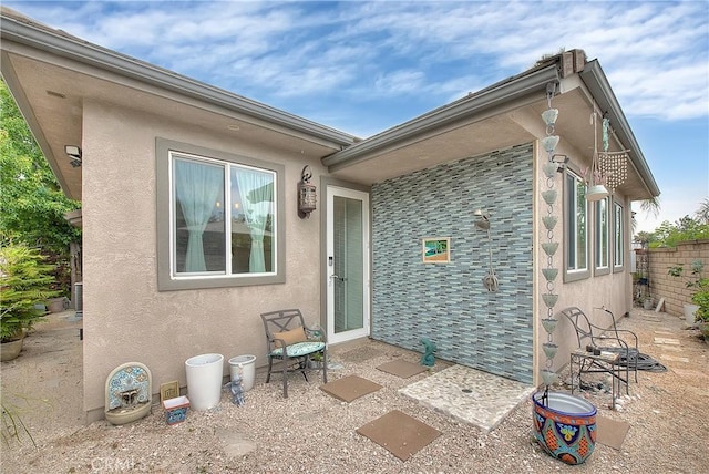 6236 Ashton Pl, Rancho Cucamonga, CA 91739 - property entrance with stucco siding