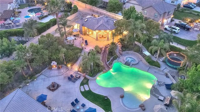 6236 Ashton Pl, Rancho Cucamonga, CA 91739 - aerial view