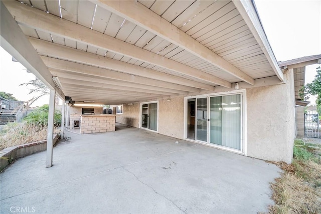 11220 Puente Way, Jurupa Valley, CA 91752 - view of patio with an outdoor kitchen