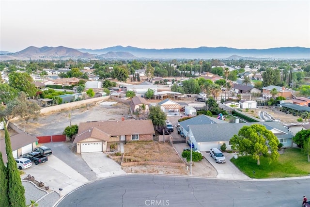 11220 Puente Way, Jurupa Valley, CA 91752 - aerial view of residential area with a mountain backdrop