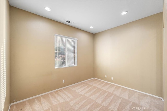 37351 Paintbrush Dr, Palmdale, CA 93551 - spare room with light colored carpet and recessed lighting