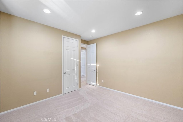 37351 Paintbrush Dr, Palmdale, CA 93551 - unfurnished room with light carpet and recessed lighting