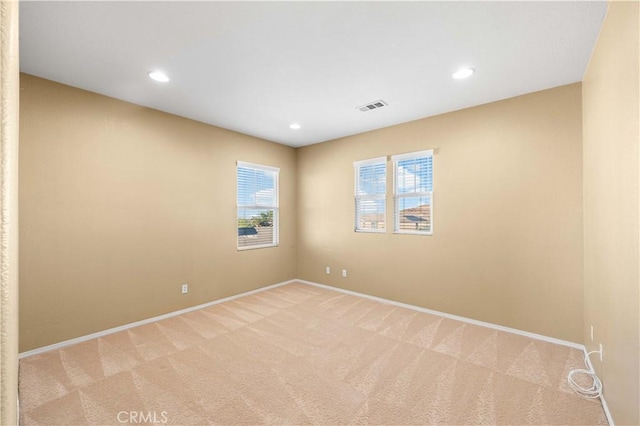 37351 Paintbrush Dr, Palmdale, CA 93551 - spare room with light colored carpet and recessed lighting