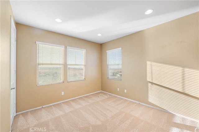 37351 Paintbrush Dr, Palmdale, CA 93551 - spare room featuring light carpet and recessed lighting