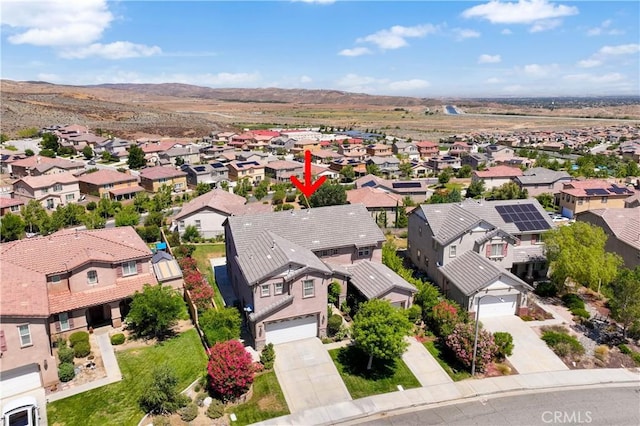 37351 Paintbrush Dr, Palmdale, CA 93551 - aerial perspective of suburban area with a mountainous background