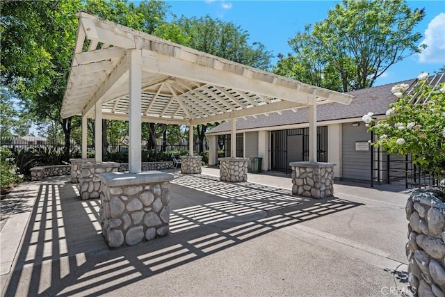 3639 Country Oaks Loop Unit E, Ontario, CA 91761 - view of patio with a gazebo