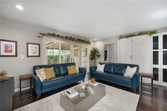 170 Buckthorn Dr, Brea, CA 92823 - living room with dark wood-type flooring and recessed lighting