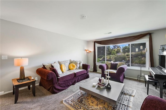 170 Buckthorn Dr, Brea, CA 92823 - carpeted living room with baseboards