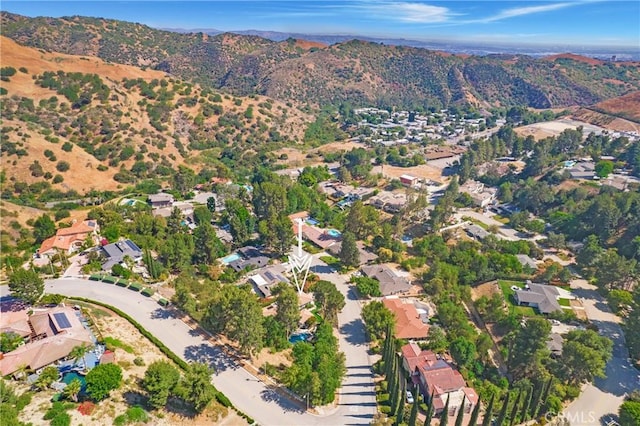 170 Buckthorn Dr, Brea, CA 92823 - aerial overview of property's location featuring mountains and nearby suburban area